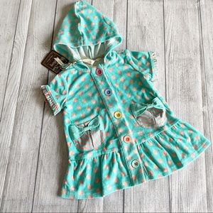 Matilda Jane terrycloth/toweling swim cover up